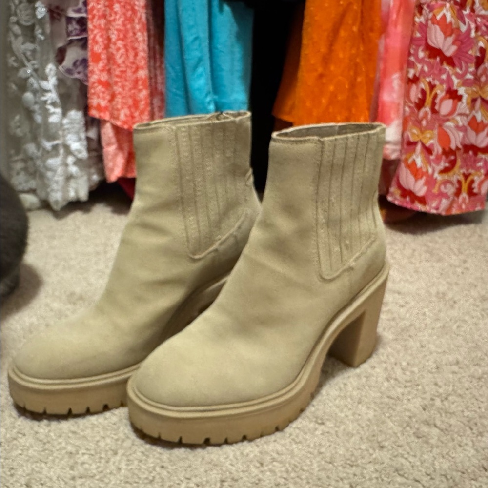 Dolce Vita Caster H2O Waterproof Lug Sole Platform Bootie